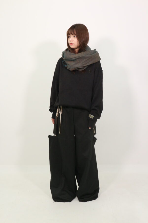 WOLF MOON KNIT - Black - 画像 (3)