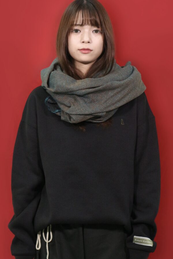 WOLF MOON KNIT - Black - 画像 (2)