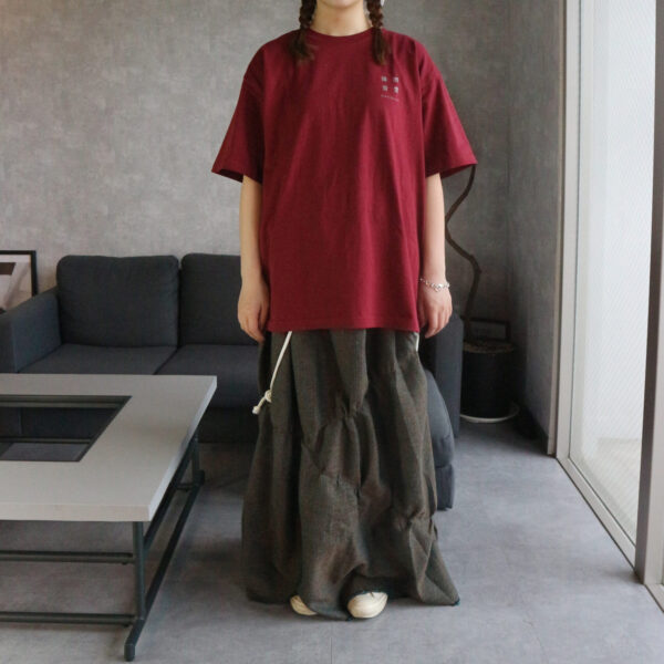 DRAWCORD LONG SKIRT