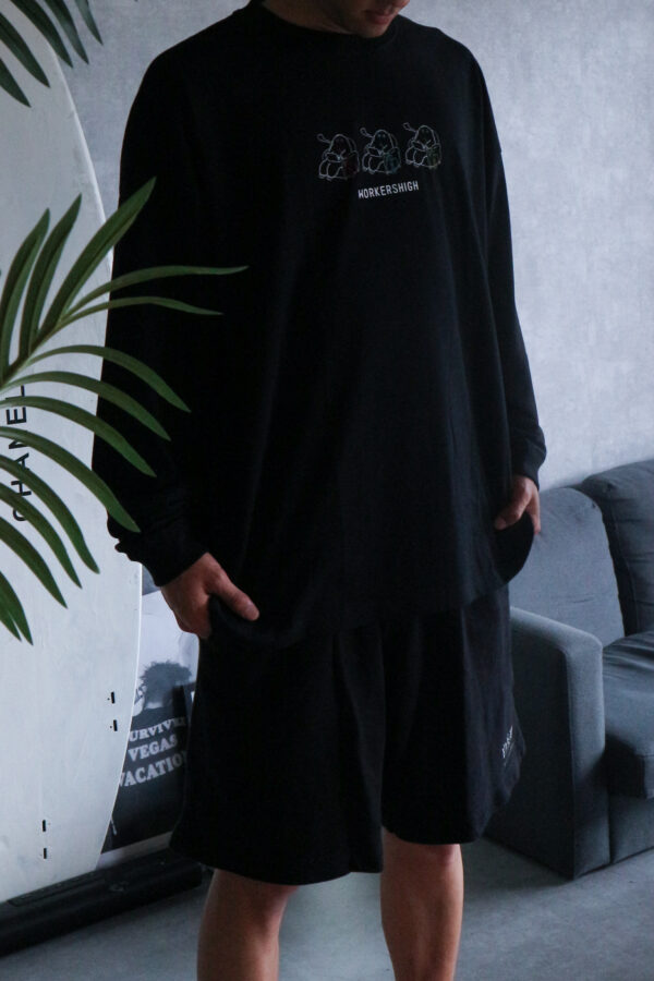 WORKERS HIGH L/S-T BLACK - 画像 (2)